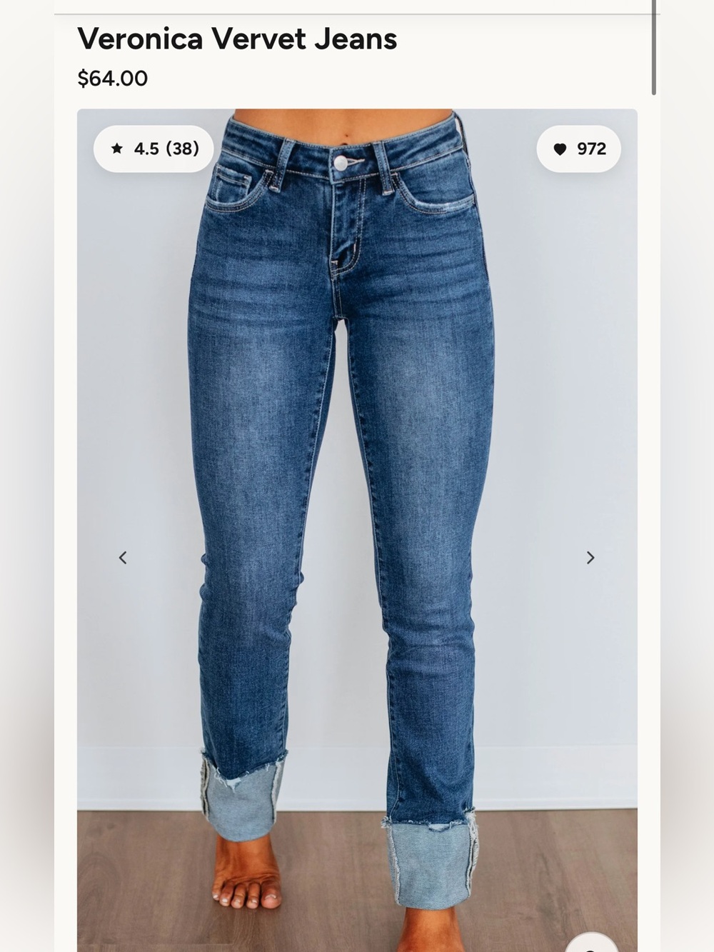 Veronica Vervet Jeans